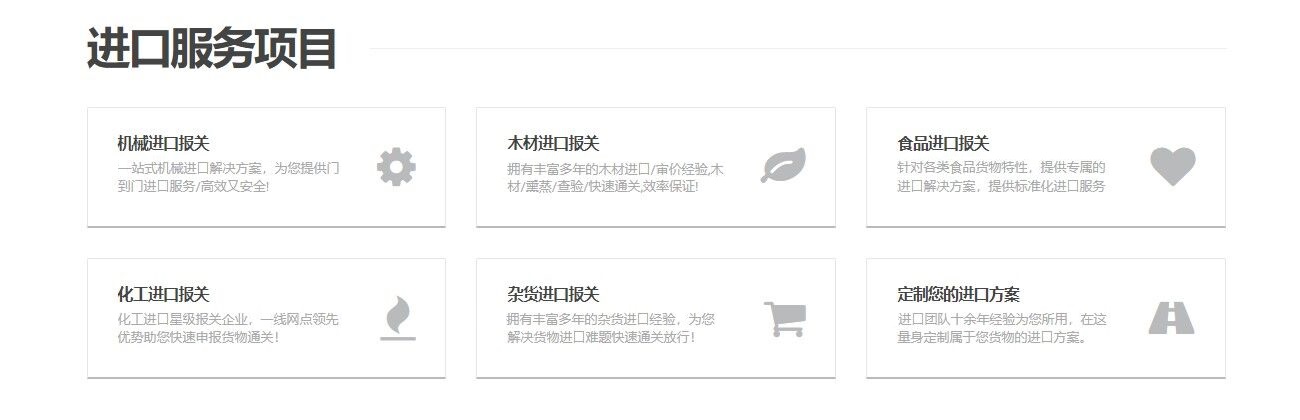 國際進口報關(guān)代理服務(wù)